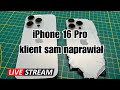 Ref:-L_16wKx8H4 Klient sam naprawia  iphone 16pro