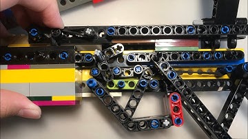 Simple Lego sniper rifle trigger & bolt action mechanism.