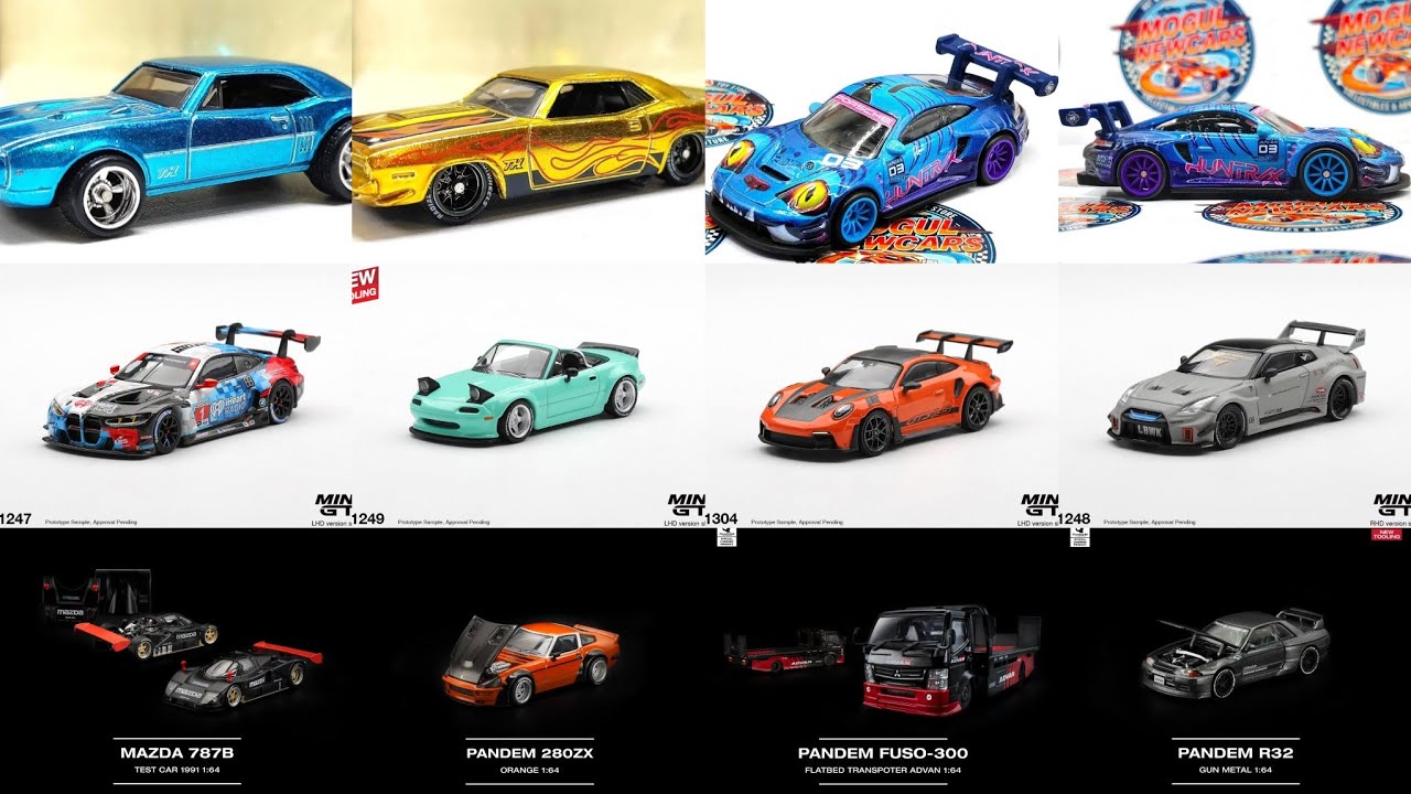 Sneak Peek New Hot Wheels Super Treasure Hunts, Pop Race and Mini