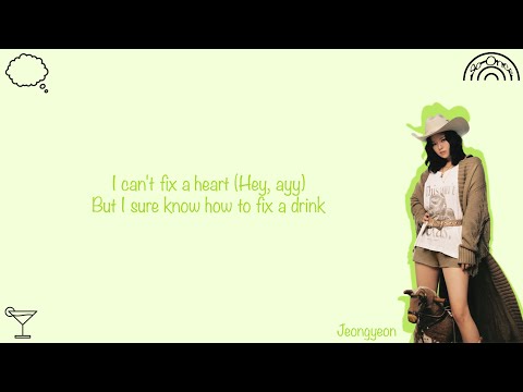 Jeongyeon (정연)-Fix A Drink Color Coded Lyrics (Han/Rom/Eng)