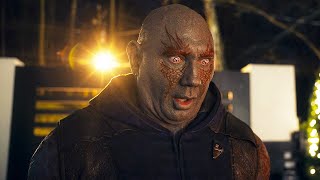 Drax \& Mantis Steals Christmas decoration Scene | THE GUARDIANS OF THE GALAXY HOLIDAY (2022) CLIP 4K