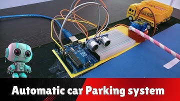 How to make automatic car parking toll gate system | Toll gate using arduino | Arduino project
