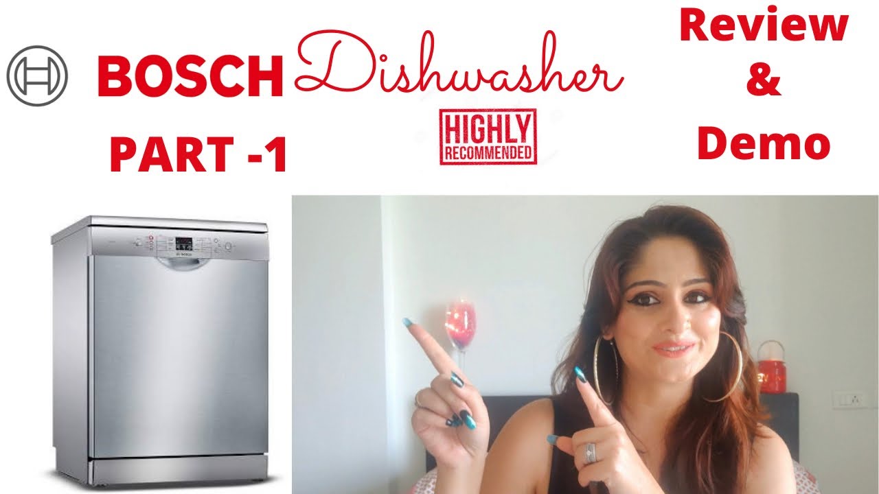 Bosch Dishwasher Review & Demo How To Wash Utensils In Dishwasher