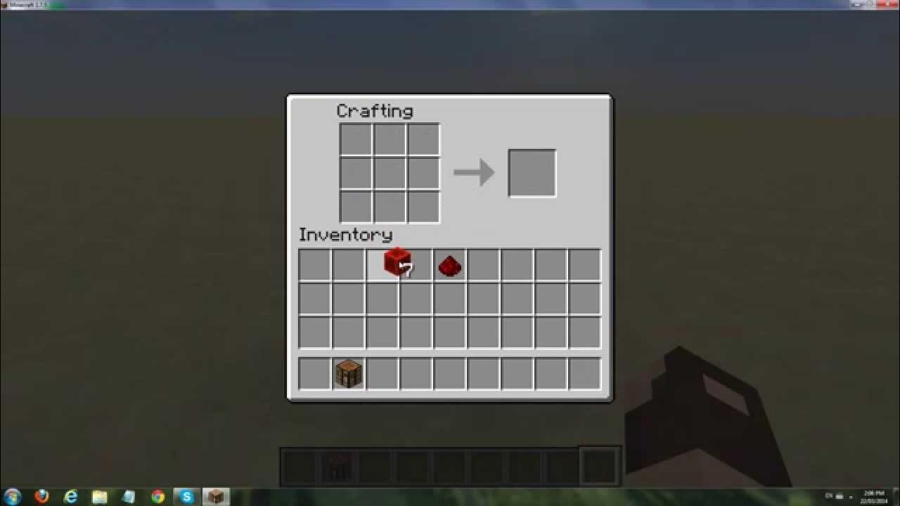 How to evenly distribute items while crafting in minecraft YouTube