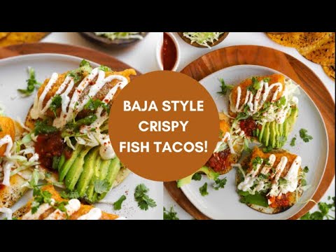 CRISPY BAJA FISH TACOS - even better than Rubio39s