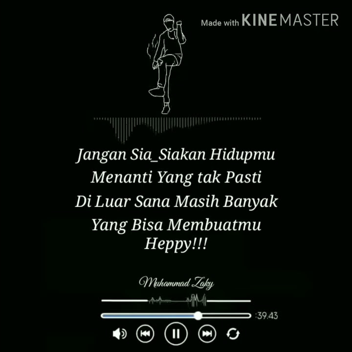 Jngan Sia Siakan Hidup mu Mencari yng tak pasti.