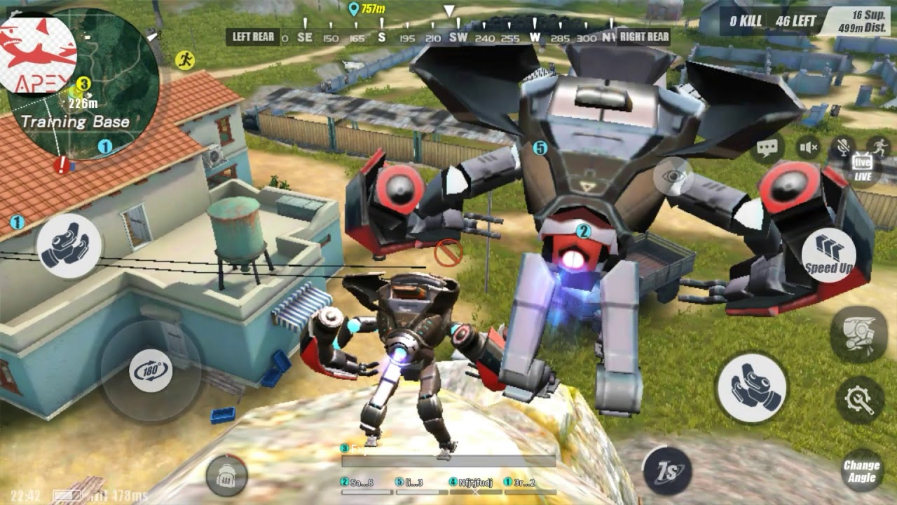 Being a Robot On Rules Of Survival