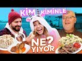 Kim, Kiminle, Ne Yiyor? | Şeyma Tavşan Kostümüyle...