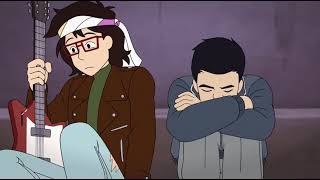 Infinity train book 4 - Ryan and Min-Gi bathroom clip