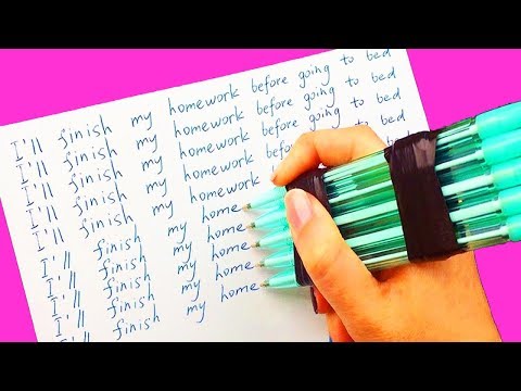 ШКОЛЬНЫЕ ЛАЙФХАКИ, КОТОРЫЕ НУЖНО ЗНАТЬ! ЛАЙФХАКИ ДЛЯ ШКОЛЫ  BACK TO SCHOOL LIFE HACKS!