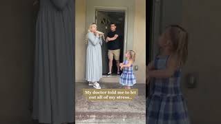 My husband KICKED my PREGNANT self OUT #shorts