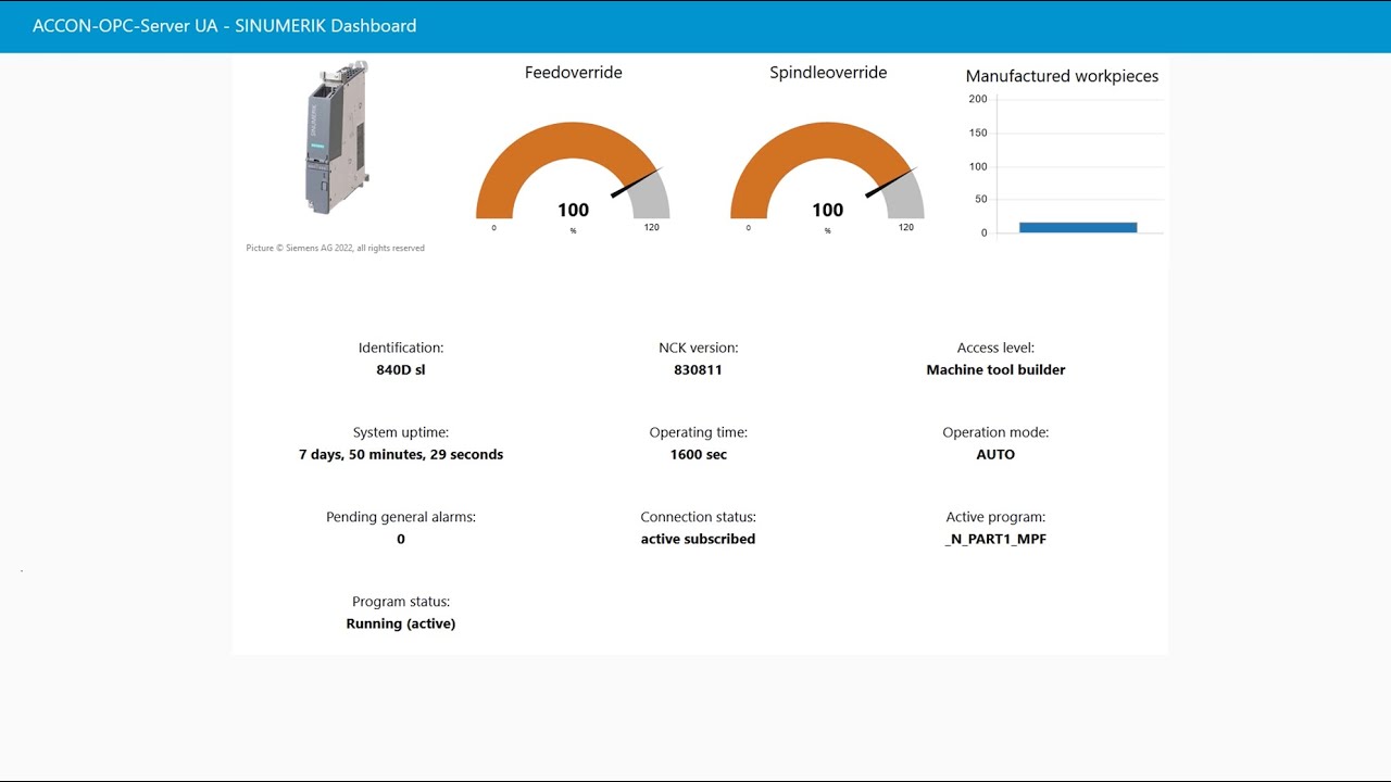 Node-RED Dashboard für ACCON OPC UA Server erstellen - YouTube