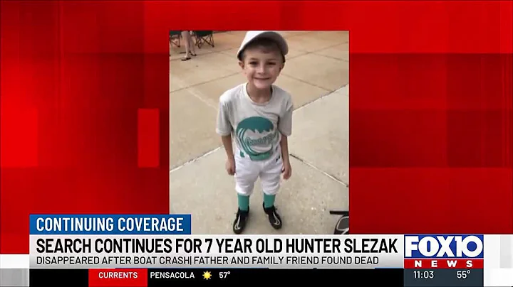 Search continues for 7-year-old Hunter Slezak missing since boat accident