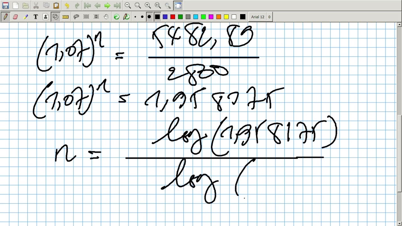 Mathématiques Financières Vidéo N 51 : Exercice Corrigé "Les intérêts composés