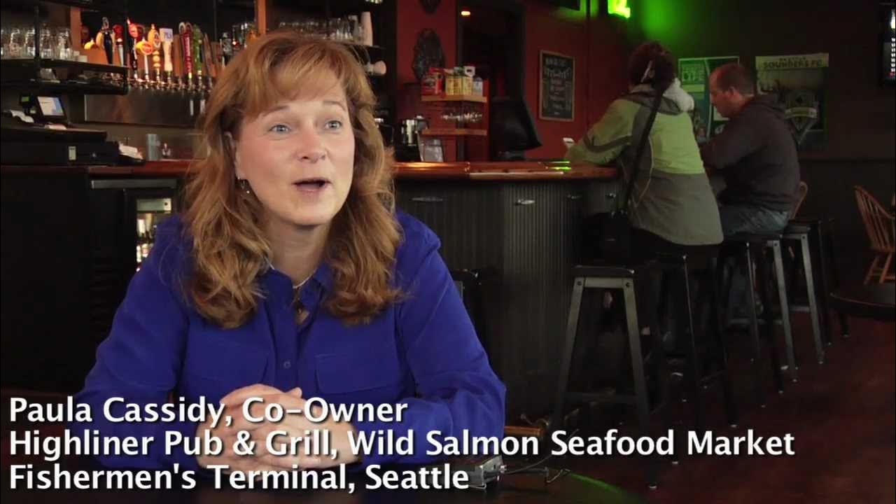 Wild Salmon Seafood Market and Highliner Pub and Grill CoOwner Paula
