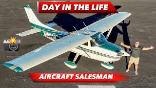 A Day in the Life of an Aircraft Salesman! (Flight Vlog)