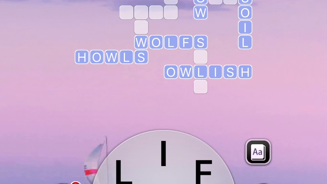 Word Crossy Daily Challenge March 1, 2019 Answers