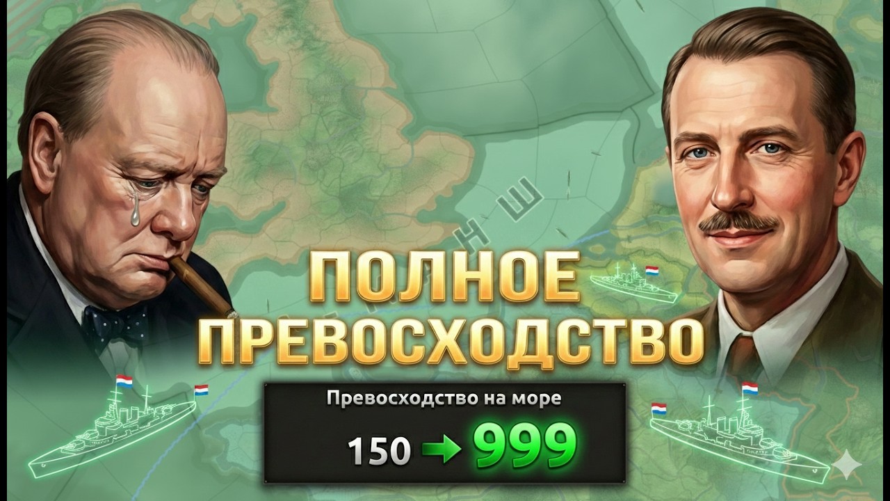 Максимальное превосходство на море HOI4 1.17
