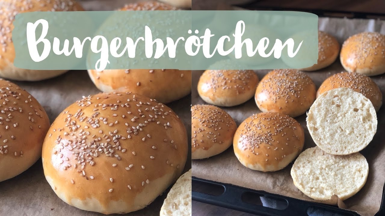 EINFACHE BRIOCHE BURGERBRÖTCHEN SELBER MACHEN/THERMOMIX TM5/BRIOŞ ...