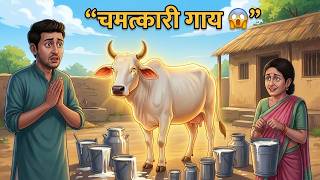 चमत्कारी गाय | Chamatkari Gaay | Hindi Kahaniya | Animated Stories