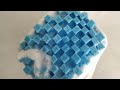 Blue sponge soapy ripping  sponge asmr