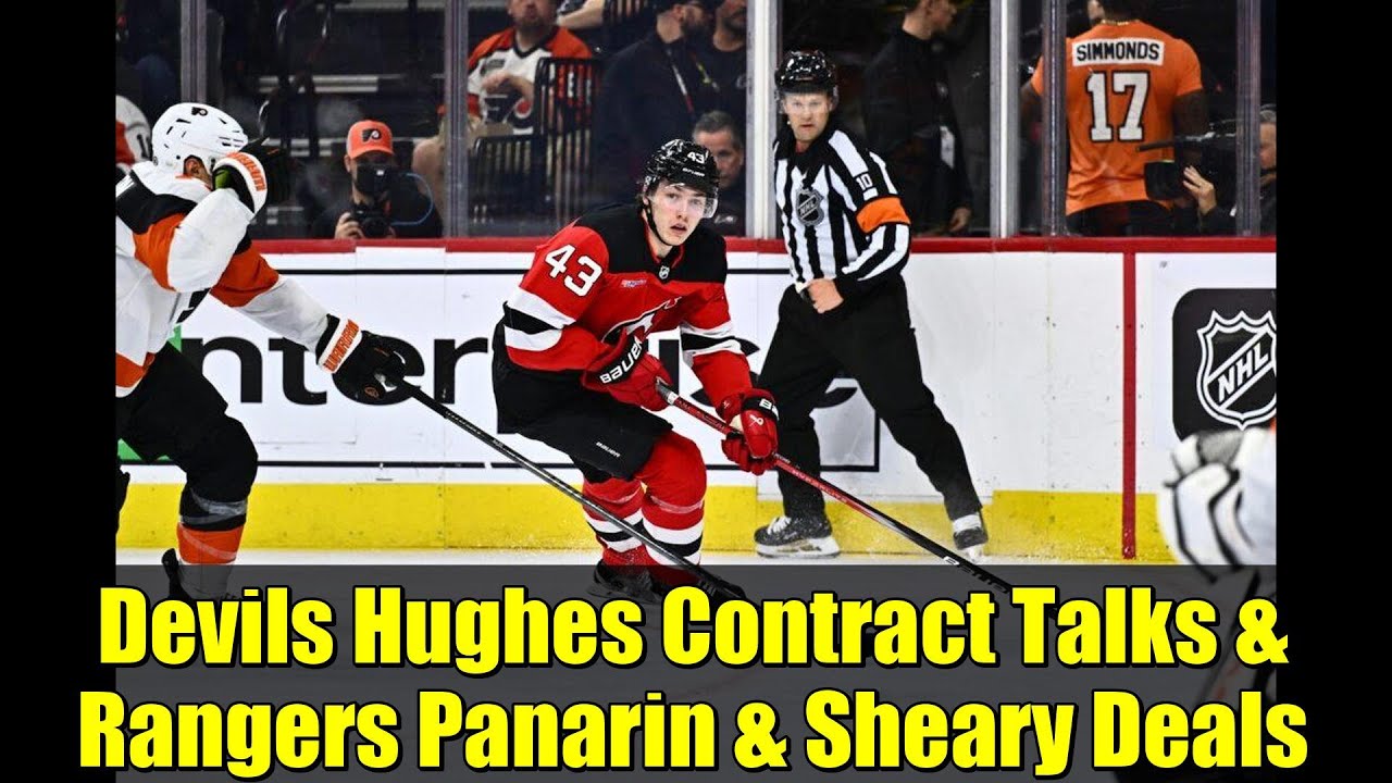 Переговоры о контракте Хьюза с «Дэвилз» и сделки Панарина и Шири с «Рейнджерс»