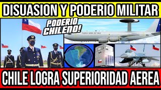 Asi LOGRO Chile la Superioridad Aerea 🇨🇱 #Chile #Valparaiso #ViñaDelMar #BioBio #GranSantiago