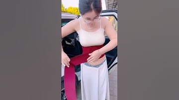 Elastic belt, belly fat reduction belt, you will have the desired waistline #shorts