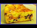 Заливной пирог с изюмом и курагой | Быстро, просто, вкусно!