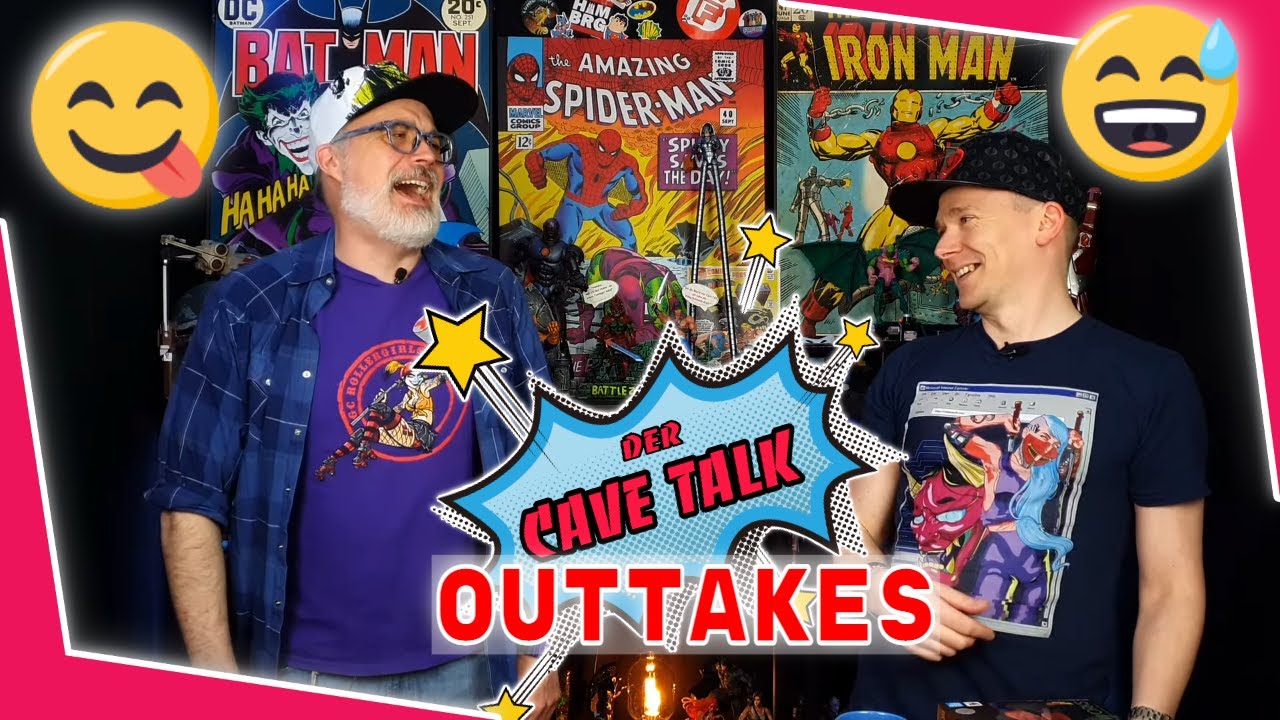Outtakes Folge 04 😋😅  | Der Cave Talk | Comic Toy Hunter