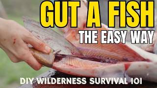 How to Gut a Fish the Easy Way | Wilderness Survival 101