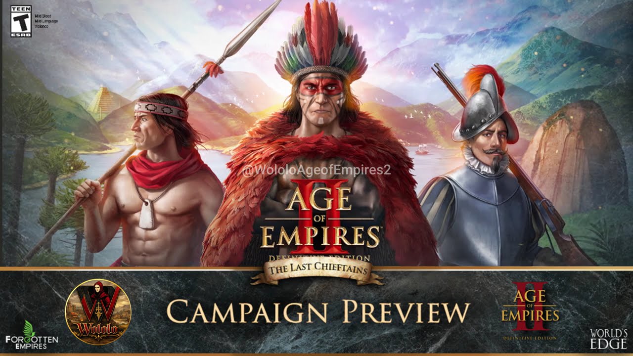 The Last Chieftains for Age of Empires II: Definitive Edition DLC | Campaign Overviews