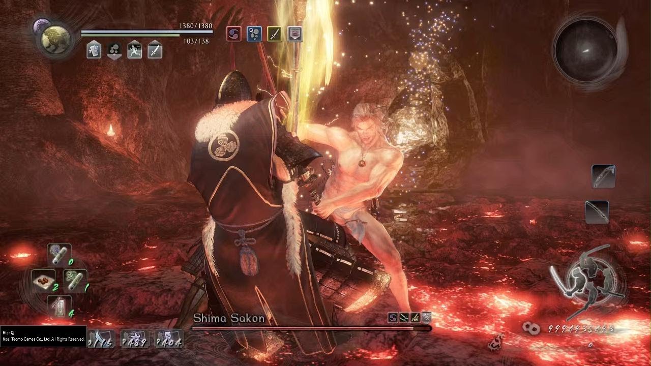 Nioh - Shima Sakon - Nv.1 + Lv.1