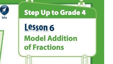 Envision Step up to Grade 4 - Lesson 6 Video