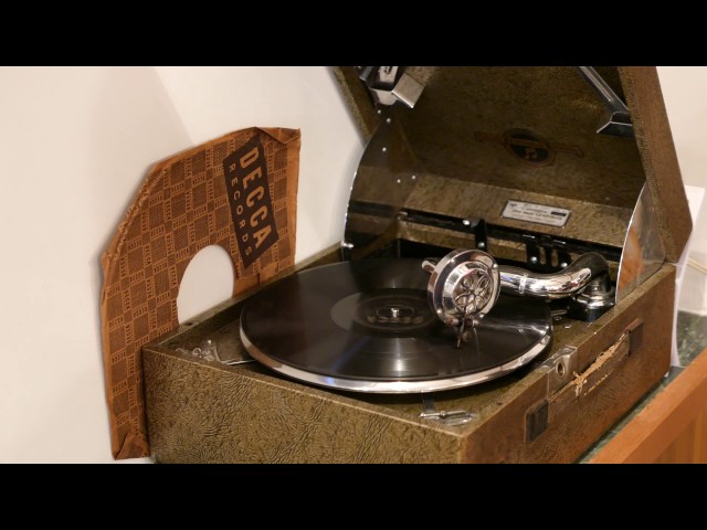 レトロ蓄音機 Columbia コロンビア viva-tonal Grafonola No209 - YouTube