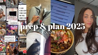 prepare and plan my 2025 with me | reflections, goal setting, vision boards, new year ready