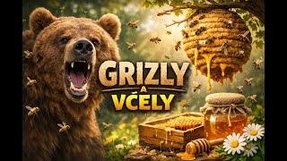 Grizly a včely - rozprávka  #fairytales #bear #kidsstory #slovakia  #rozpravky  #fairy #storytime