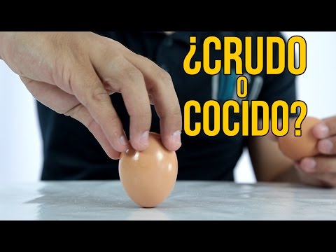 Video: Cómo Distinguir Un Huevo Cocido