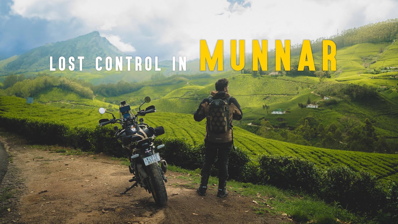 Я потерял контроль над собой и мотоциклом в Муннаре | SS Эпизод 10