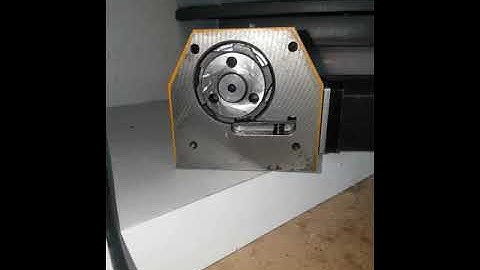 Emco Compact 5 CNC turret first test run