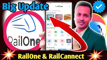 RailOne vs Rail Connect | IRCTC Big Update 2025 | Fastest Ticket Booking App 🚆