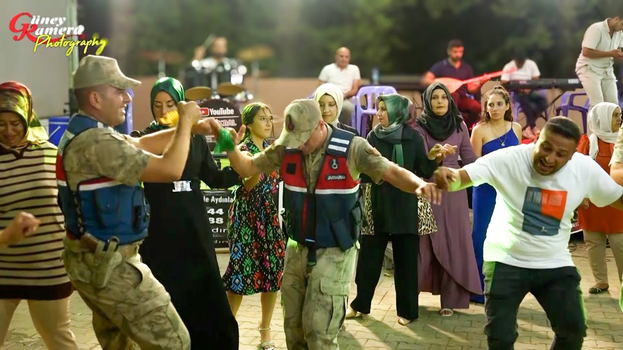 ASKER KARDEŞLERİMİZ HALAY BAŞINDA KİLİS HAPSE KÖYÜ ELİF İLE ABDULLAH KAYANIN DÜGÜNÜ GÜNEY KAMERA