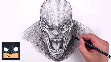 How To Draw The Lizard | Spider Man Sketch Tutorial