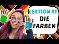 GERMAN LESSON 41: German Colors (with Game!)