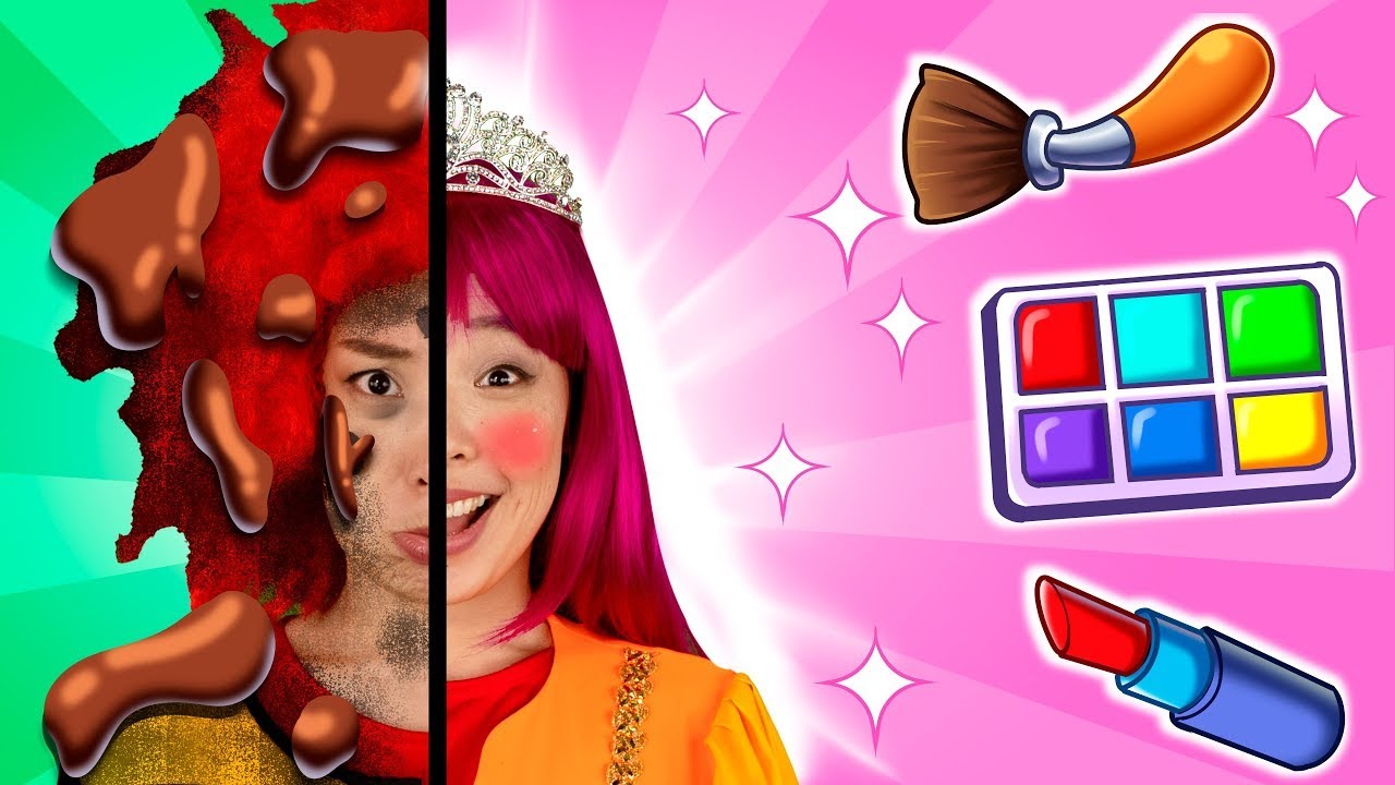 Princess Beauty Makeup Song 💄🎀👗 | Kids Songs and Nursery Rhymes | 
