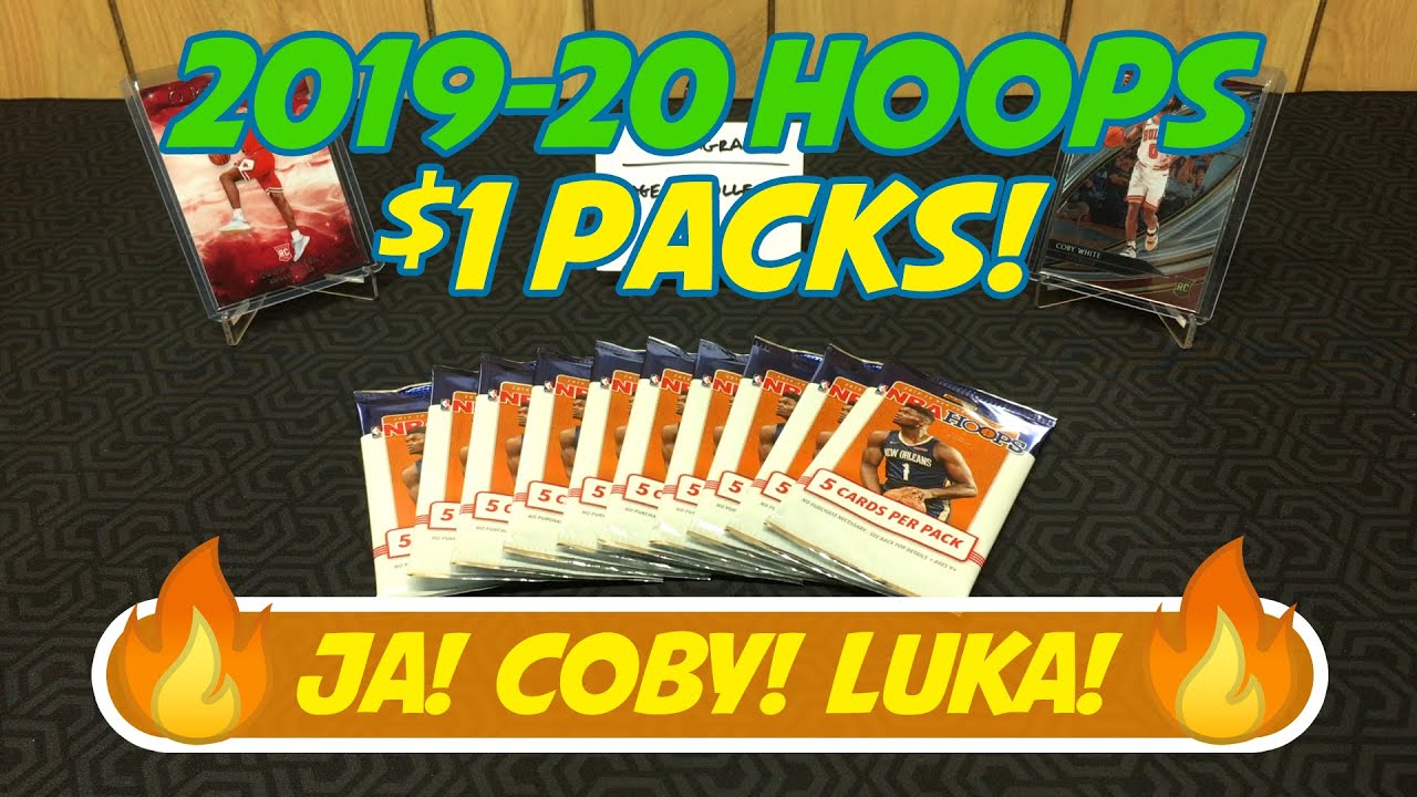 1 Packs of 201920 Hoops Basketball from Dollar Tree 🔥 Ja, Coby, Luka