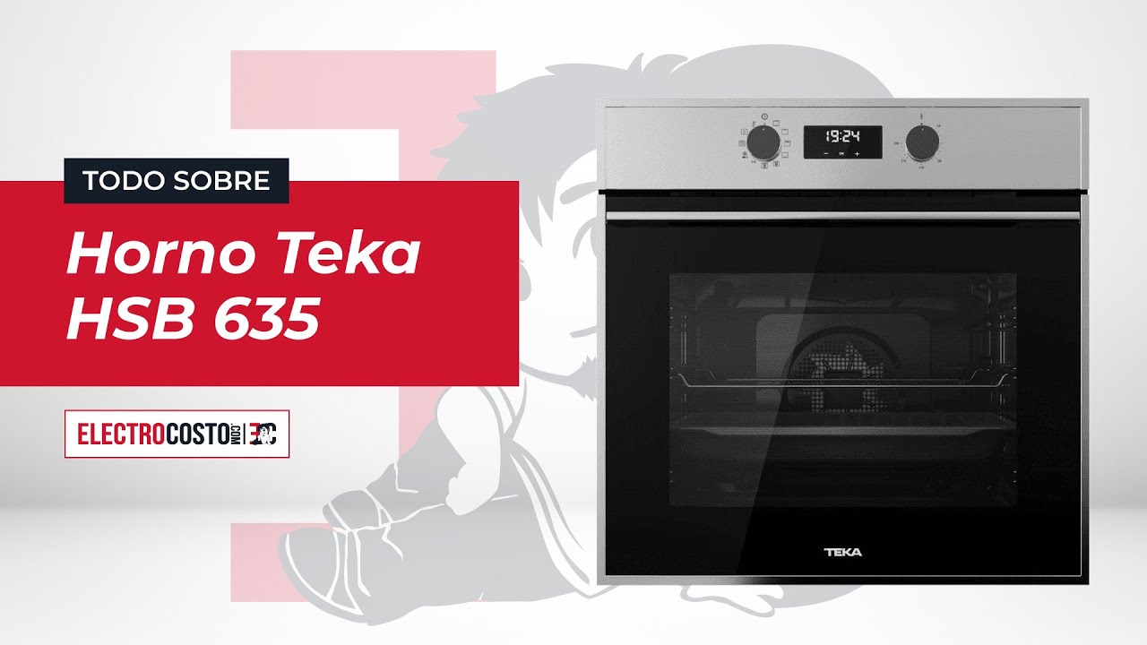 Teka HSB 635 - Horno Multifunción 70L Hydroclean
