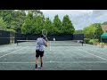 Middle of video