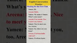 English Conversation Practice #englishconversation #learnenglish #speakenglish