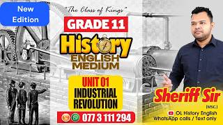 Grade 11 History  Industrial Revolution unit 01  English Medium  Complete Lesson  Sheriff Sir